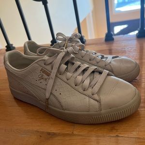 Puma Clyde “Dressed” White Sz.10